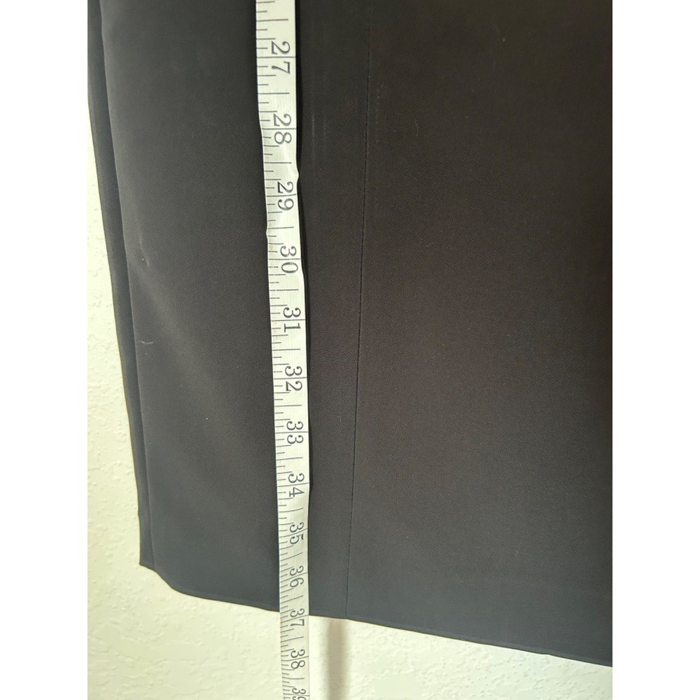 Ann Taylor Sheath Dress Womens SZ 4 Black Sleeveless Professional Career Office - Picture 11 of 12